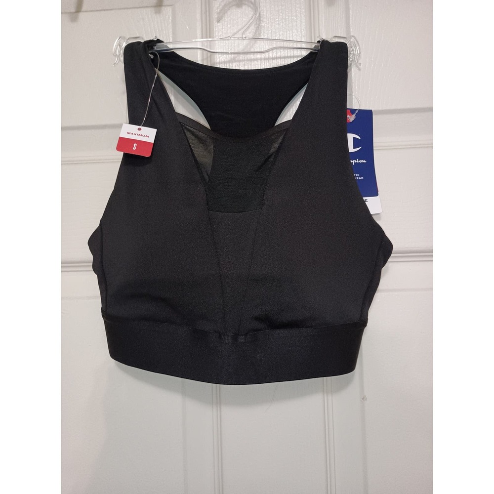 Black sports bra